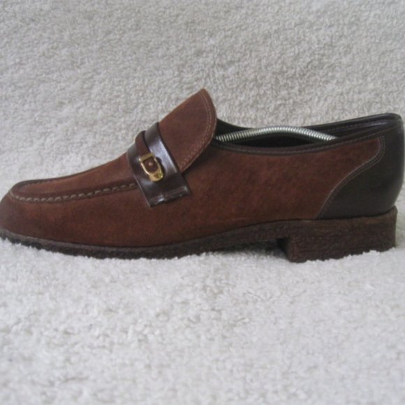 Hush Puppies Brown Suede Loafers main image 5